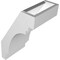 Ekena Millwork 5-in. W x 6-in. D x 10-in. H Pescadero Architectural Grade PVC Knee Brace BRCP05X06X10PEC - alternate 6